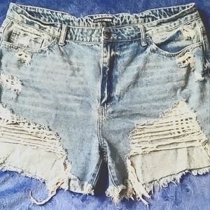 Distressed Shorts